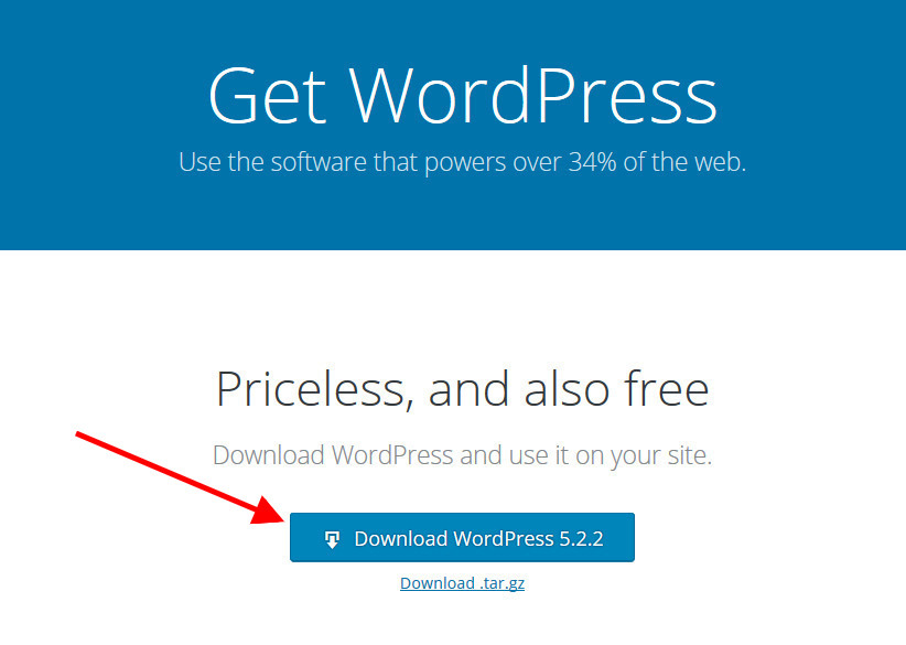 Download Latest WordPress