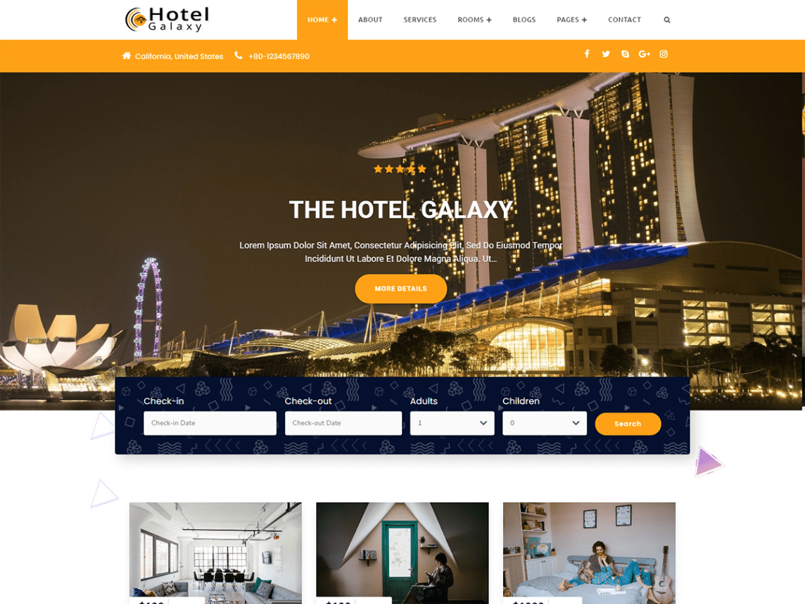 Top 2 hotel website templates that will surprise you with the leads